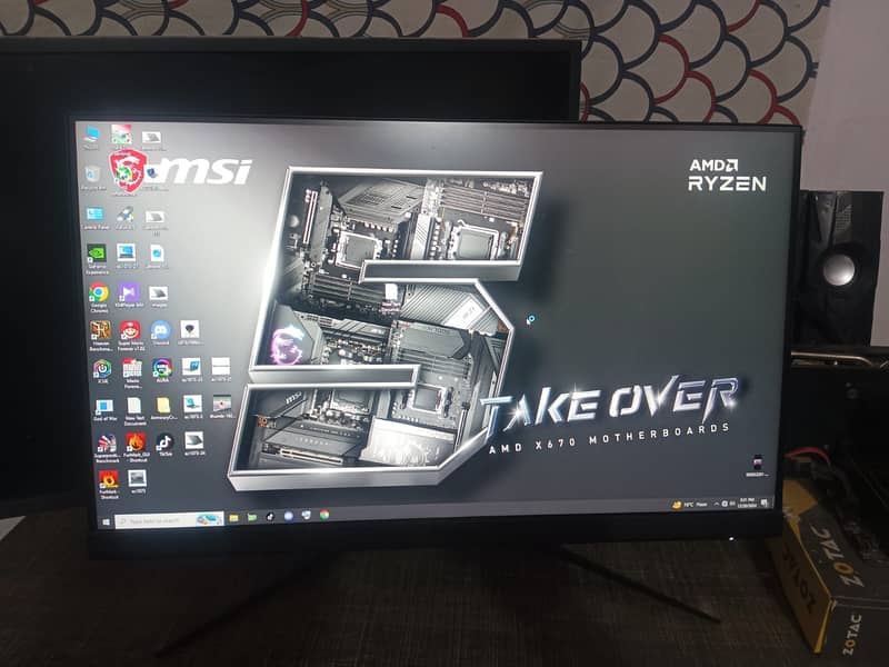 Msi Optix G243 165hz  Gaming Monitor LCD LED 0