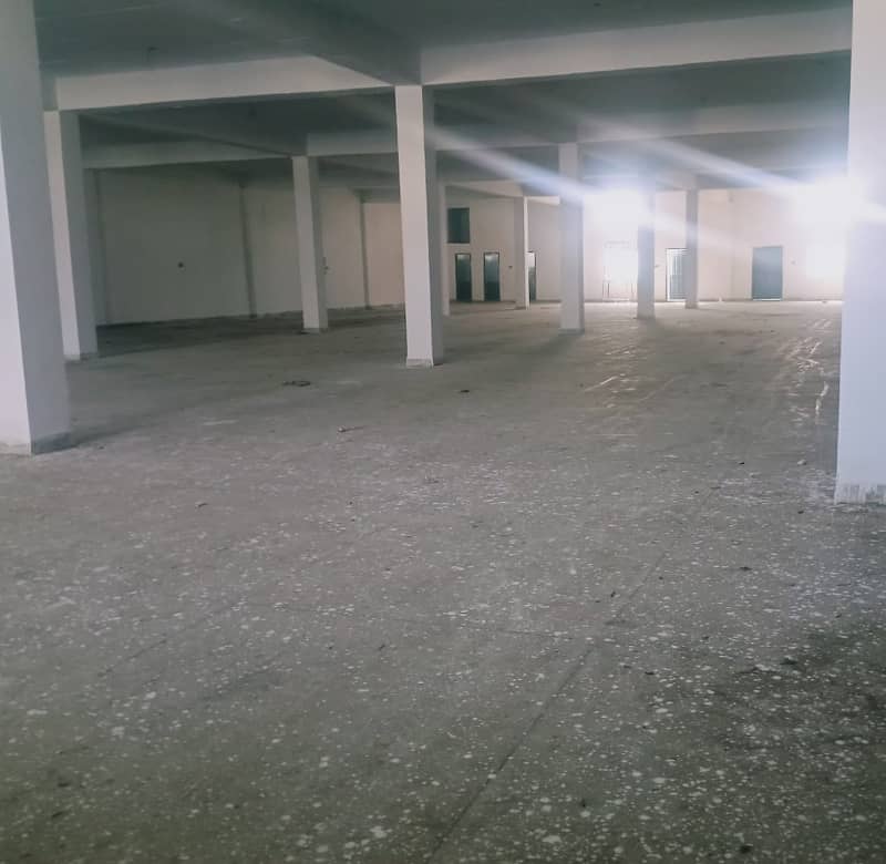 32000 sq. ft. Brand new double storey factory available for Sale on Ferozepur road Lahore 11