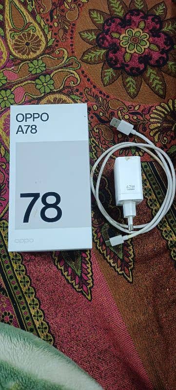 Oppo A78 Ram 8+8  Room 256 GB 2