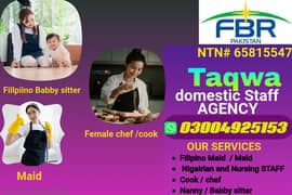 Filipino Maid / House Maid/ COOK/house chef / babby, sitter available