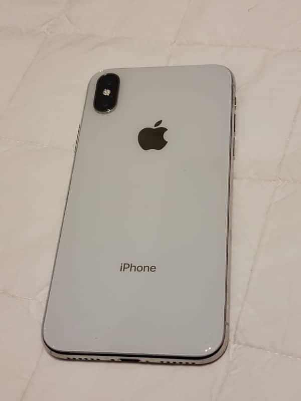 iphone x pta approved 256gb condition 10/10 scratch less water pack 0