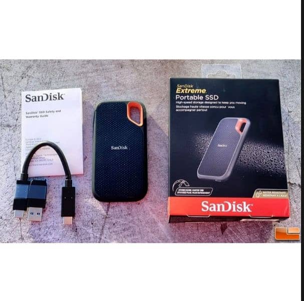 SanDisk Extreme Portable SSD 500GB 1