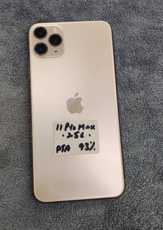 iphone 11 promax 256gb dual sim pta approved 0