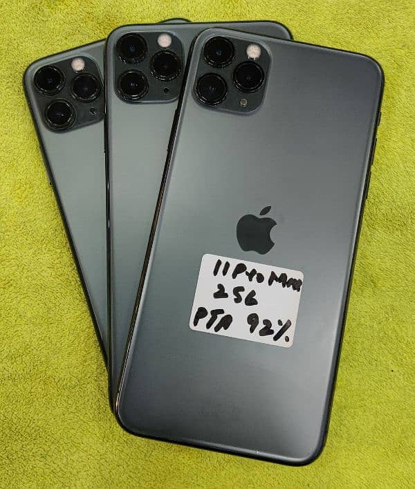 iphone 11 promax 256gb dual sim pta approved 4