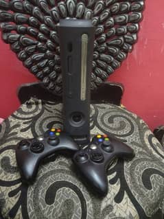 x box 360 with 2 x controller