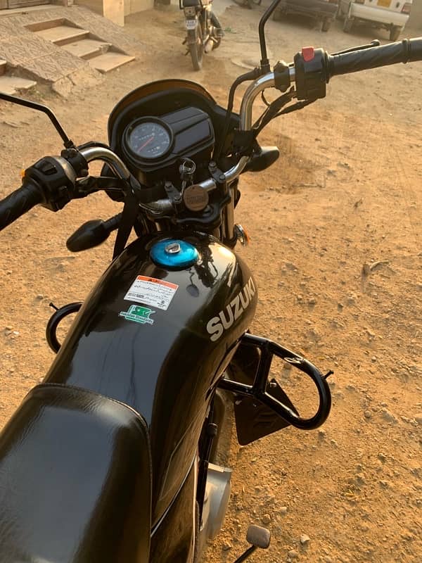 Suzuki GD 110 2019 20 ki registration hai 1