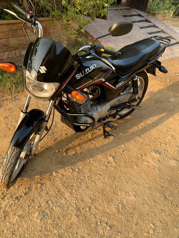 Suzuki GD 110 2019 20 ki registration hai 3