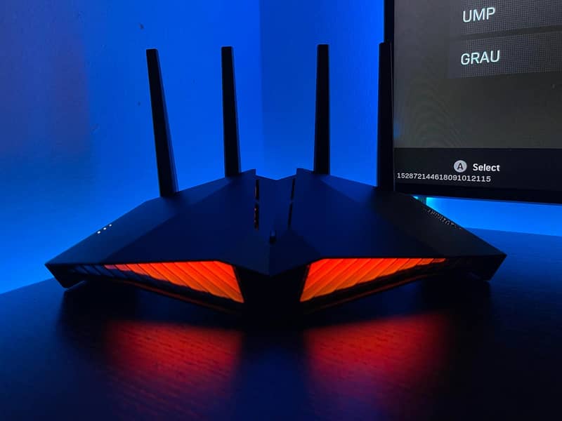 Gaming Router ASUS RT-AX82U V2 AX5400 Dual-Band WiFi 6 (Box Pack) 1