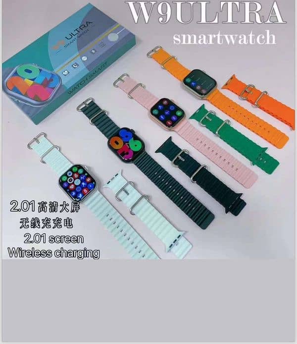 W9 Ultra Smart Watch Bluetooth Calling Series 9 1