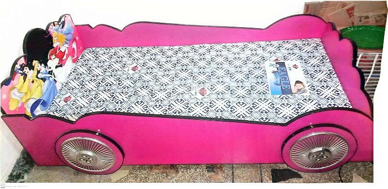 Barbie Fancy Bed with Matress 3