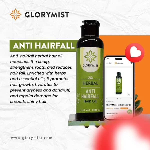 Herbal Hair Oil / Glory Mist Hair Oil 6