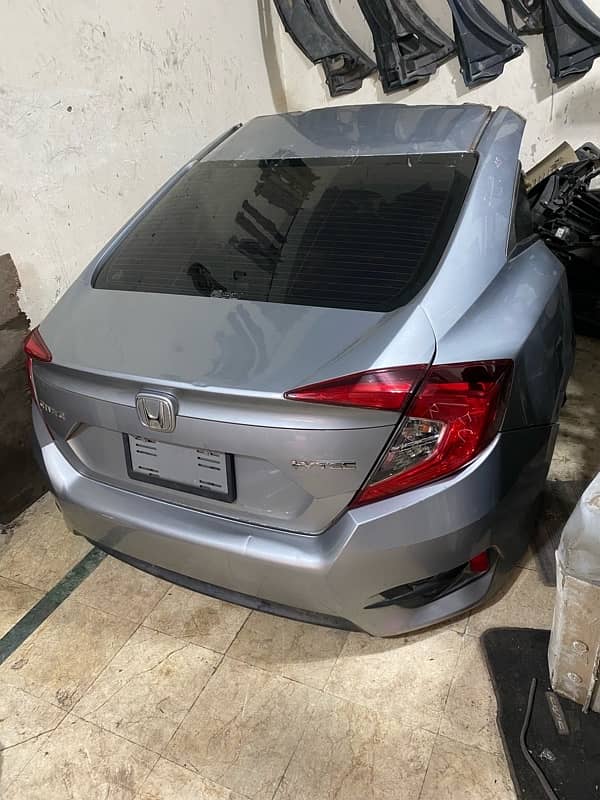 Honda civic back cut 4