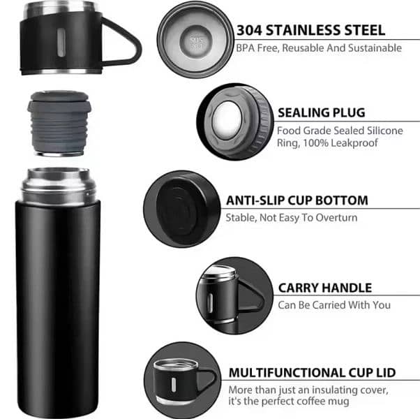 stainless steel water bottle/Thermos 2