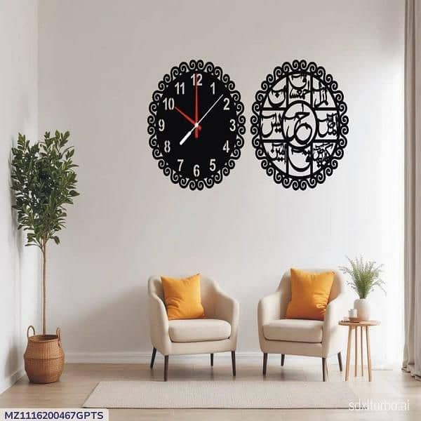 Wall clock (Cash On Dilevery) Beautiful wall clock 5