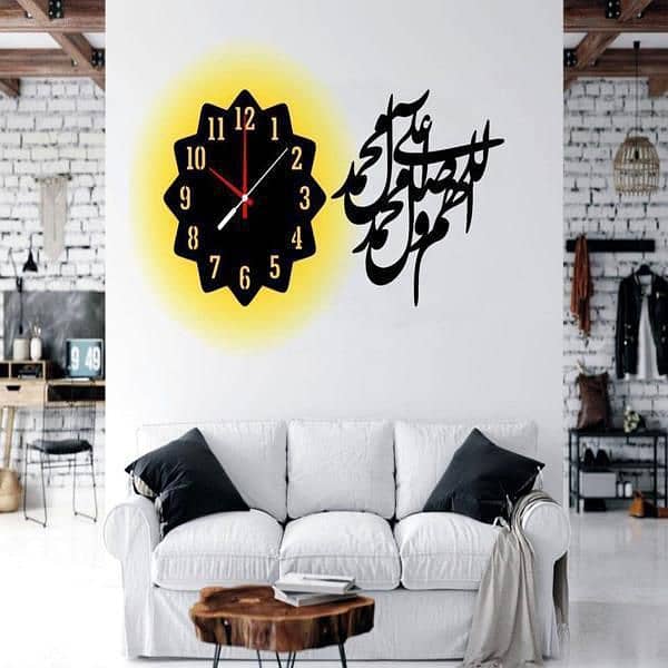 Wall clock (Cash On Dilevery) Beautiful wall clock 6