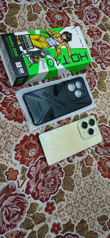 Infinix hot 40 pro Dba pak Condition 6