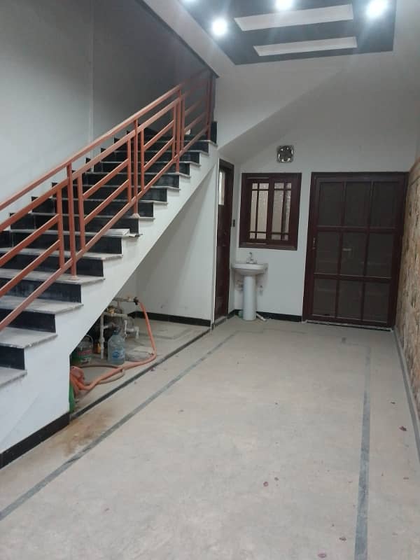 Brand New ground plus one house available for sale in north Karachi 17