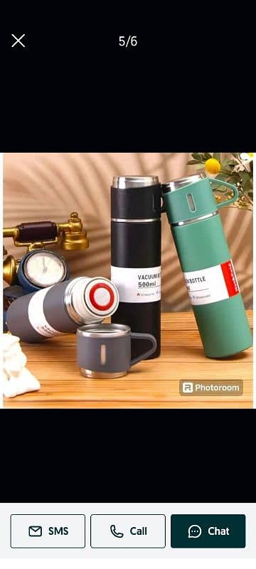 stainless steel water bottle/Thermos 1