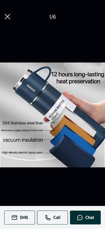 stainless steel water bottle/Thermos 3