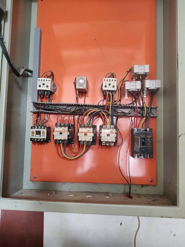 panel board with 3 core cable 6