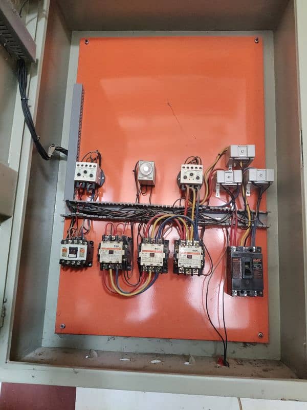 panel board with 3 core cable 7