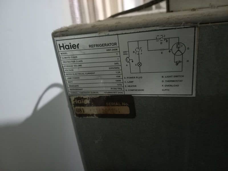 Haier Refrigerator 1