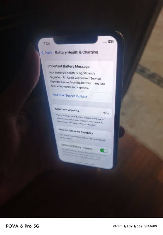 iphone xs non factory unlock 10%9 48000 1