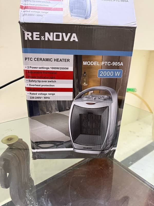 Electric heater 2000 Watts Re & Nova 6