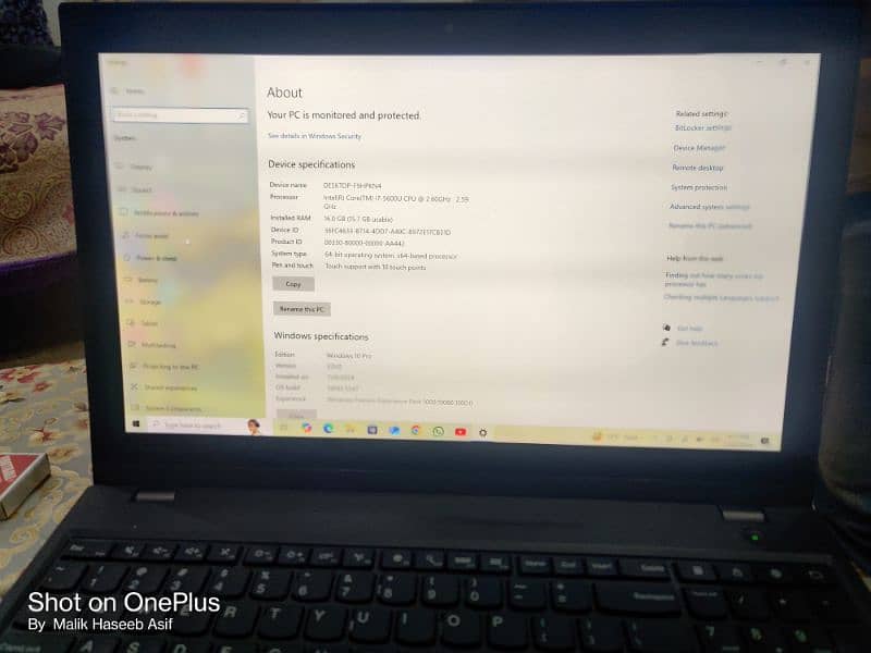 I am selling my Laptop 2