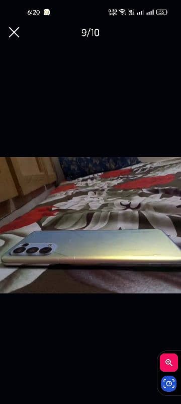 Oppo Reno5, condition is satisfied, screen pa scratches ha lit 4