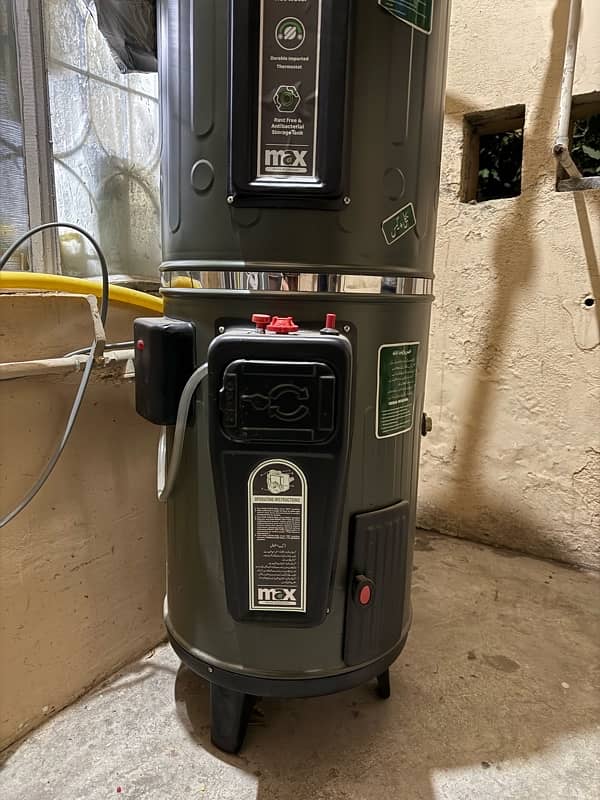 gyser 25 gallon electric + gas 0