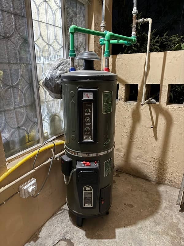 gyser 25 gallon electric + gas 1