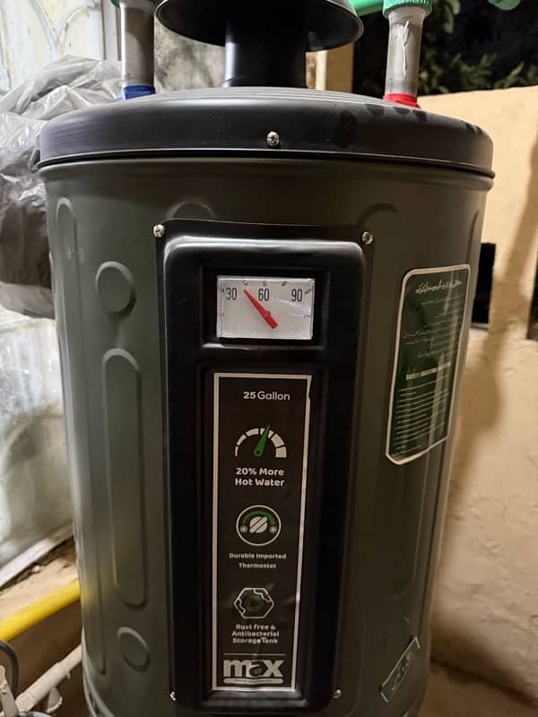 gyser 25 gallon electric + gas 3