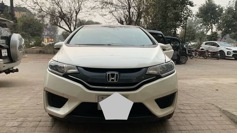 Honda Fit 2013 Pearl White 1