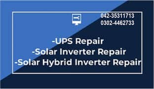 Imported UPS & Inverters Repairing Lab in Lahore.