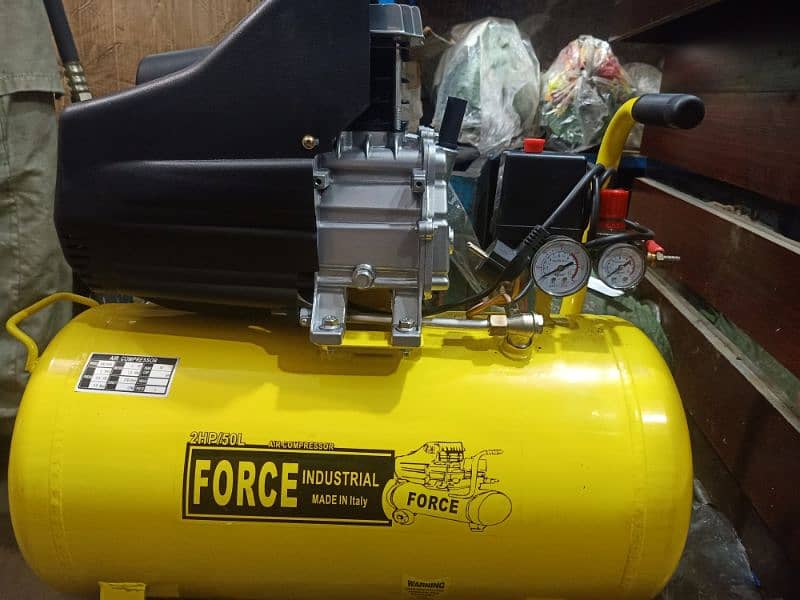 AIR COMPRESSOR  100% COPPER  size 48 mm Piston size . 50 L RS34999= 0