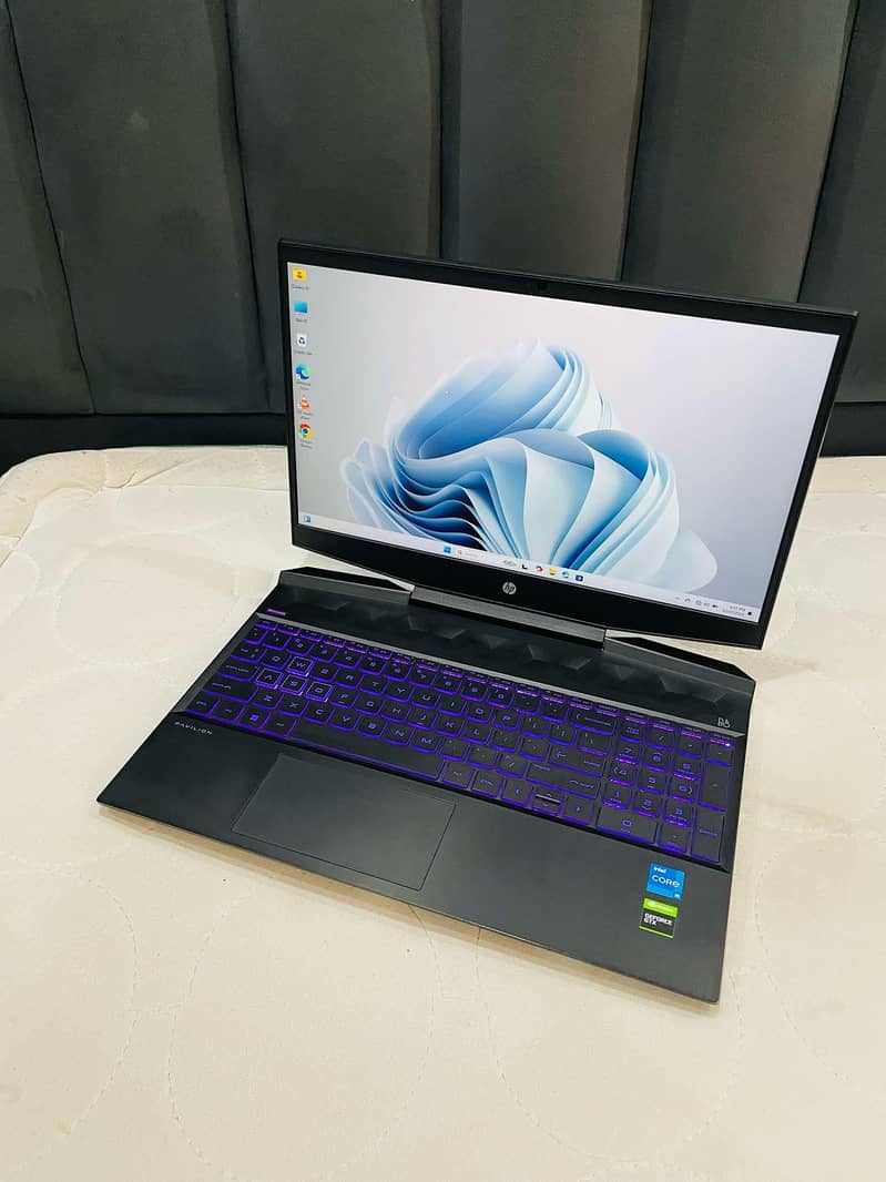 Hp Pavilion Gaming Laptop 11th GEN GTX 1650 Brand NEW Condition || 5