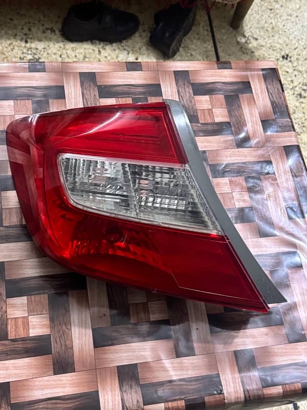 Honda Civic Rebirth Tail Light Left Side Genuine 5