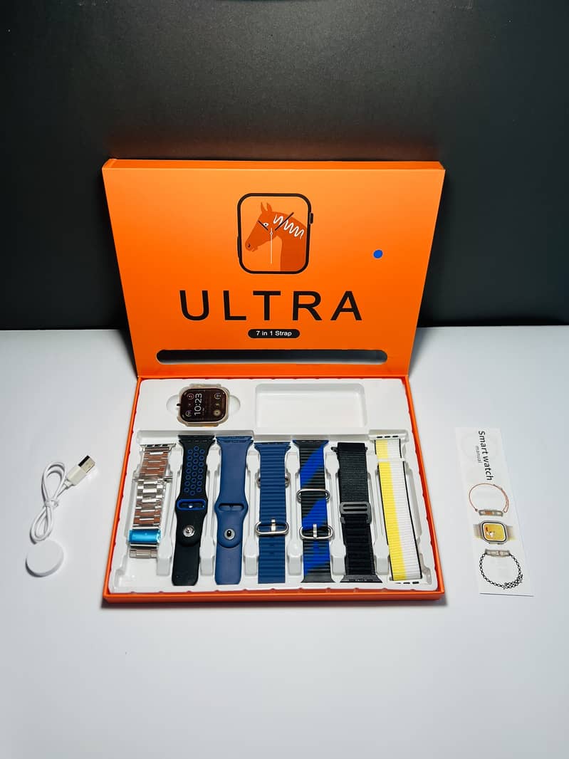 Watch Ultra 2 | 7 Straps | Multiple Features 0