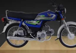 Honda CD 70 2025 model BEAND NEW JUST 500 KM DRIVEN ISB NUM