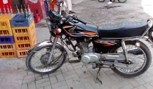 Honda CG 125 2018 model bike for sale WhatsApp on 0311,7478,299