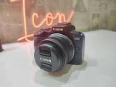 Canon Eos R50 with 18-45mm lens