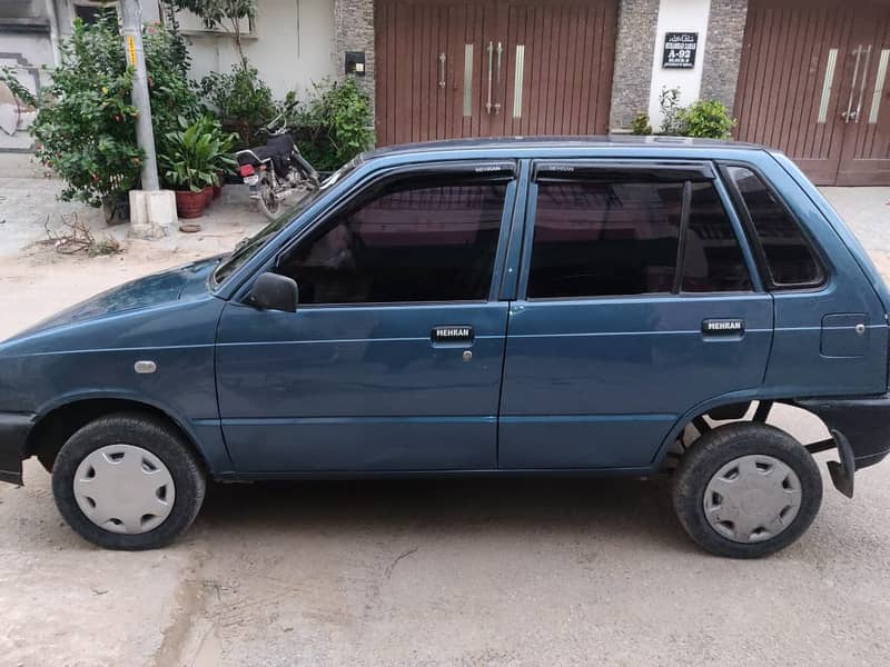 Mehran VX 2010 blue color 1