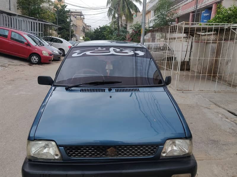 Mehran VX 2010 blue color 2