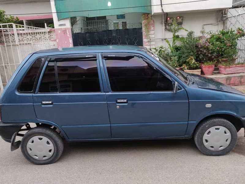 Mehran VX 2010 blue color 4