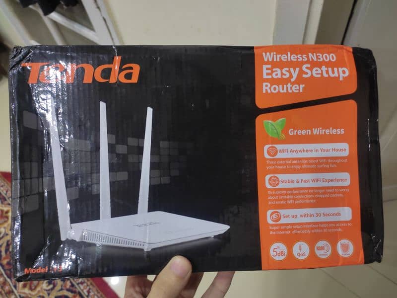 New Tenda router 1