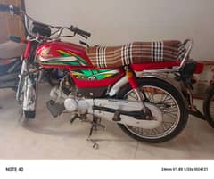 Honda cd70 2022 model Sukkur no.