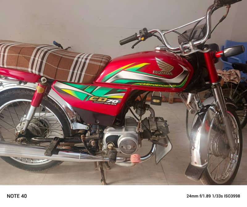 Honda cd70 2022 model Sukkur no. 1