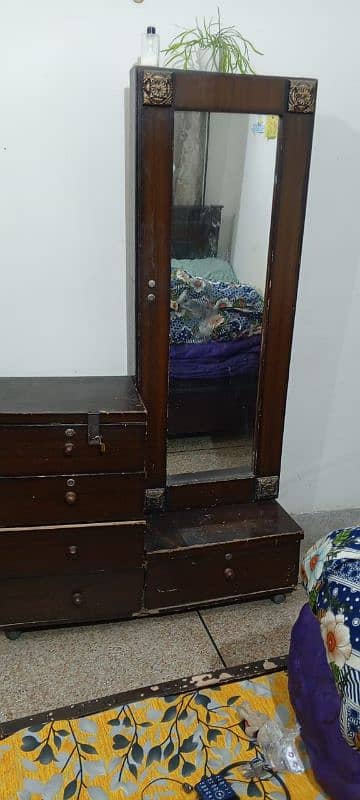 bed with dressing table 2