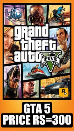 GTA 5 PC GAME INSTALL KRWAYE ALL OVER PAKISTAN FOR PC/LAPTOP GTA V